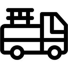 Airport ladder vector design icon logo