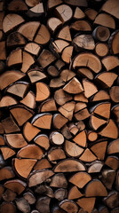 Pattern Background Abstract Image, Cracked Firewood Pieces of Wood, Texture, Wallpaper, Background, Cell Phone Cover and Screen, Smartphone, Computer, Laptop, Format 9:16 and 16:9 - PNG