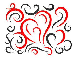Love Tail Vector Custom tail vector