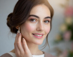 Obraz premium Naturalna piękna kobieta