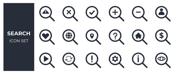 Search and find icon 