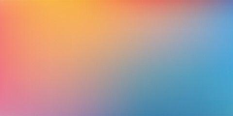 Smooth and blurry colorful gradient mesh background. Modern bright rainbow colors. Easy editable soft colored vector banner template. Premium quality