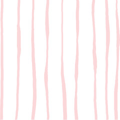 Vector hand drawn cute checkered pattern. Doodle Plaid geometrical simple texture. Crossing lines. Abstract cute delicate pattern ideal for fabric, textile, wallpaper