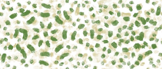 Seamless abstract geometric pattern. Green, yellow, white. Lines. Digital textured background. Brush strokes. Illustration. Design for textile fabrics, wrapping paper, background, wallpaper, cover.