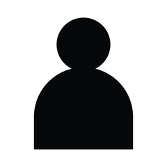 Vector profile Icon. human, people icon vector