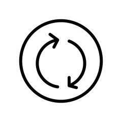 Refresh Icon Perfect for Web and Application Design Themes