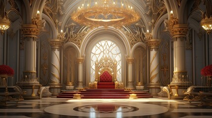 Obraz premium The church of the holy sepulchre. AI generated art illustration.