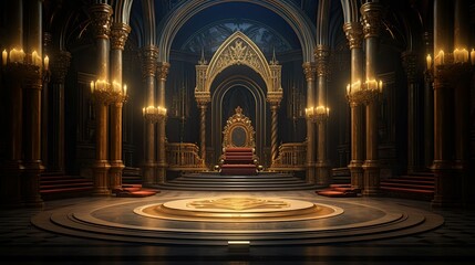 Obraz premium The church of the holy sepulchre. AI generated art illustration.