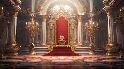 The church of the holy sepulchre. AI generated art illustration.