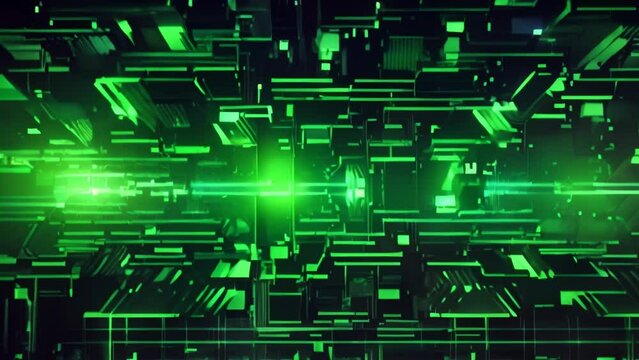 abstract background with code