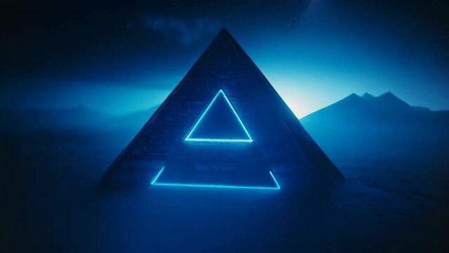pyramids of light
