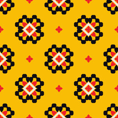 Vector ornamental seamless pattern. Background and wallpaper in classic style. Vector illustration can be used for backgrounds, motifs, textile, wallpapers, fabrics, gift wrapping, templates.