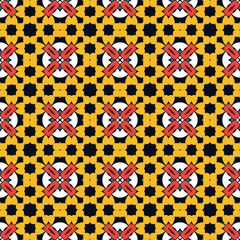 Vector ornamental seamless pattern. Background and wallpaper in classic style. Vector illustration can be used for backgrounds, motifs, textile, wallpapers, fabrics, gift wrapping, templates.