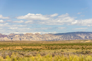 Dinosaur National Monument in Colorado and Utah in the spring