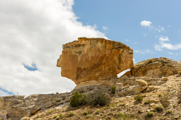 Dinosaur National Monument in Colorado and Utah in the spring