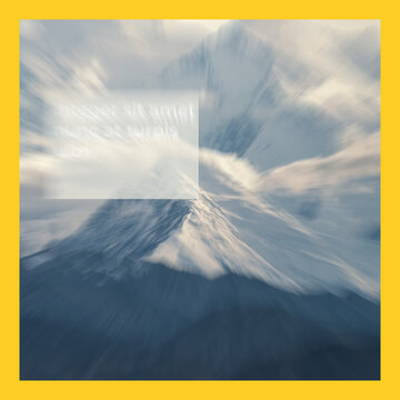 Framed Square Media Text 1080 Slideshow 1