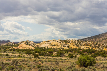 Dinosaur National Monument in Colorado and Utah in the spring