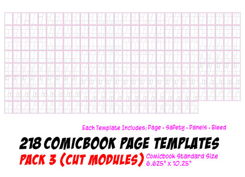 Comicbook Templates (Pack 3)