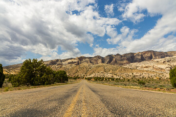 Dinosaur National Monument in Colorado and Utah in the spring