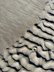 textures of the beach