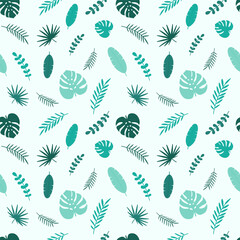 Design of a summer background. Holiday seamless pattern. Vector illustration