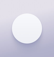 flat lay circle product placement, backdrop