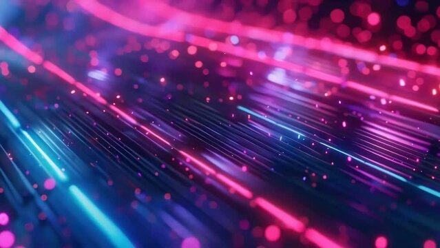 Colorful, abstract background with purple and blue line