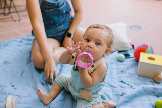Toddler's Outdoor Adventure