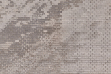 top view of the texture of paving slabs on pedestrian path