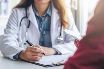 Patient en consultation chez le medecina