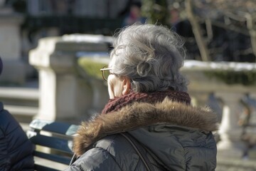 Personne &acirc;g&eacute;e