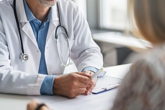 Patient en consultation chez le medecin