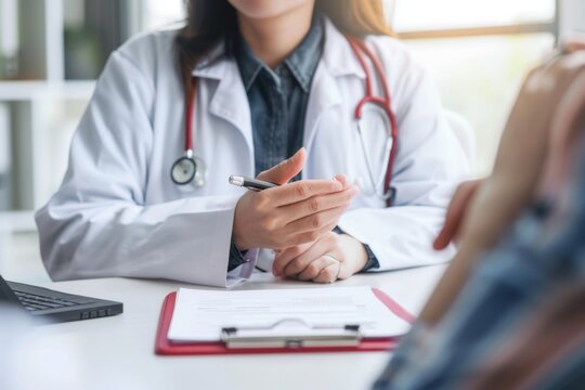 Patient en consultation chez le medecin