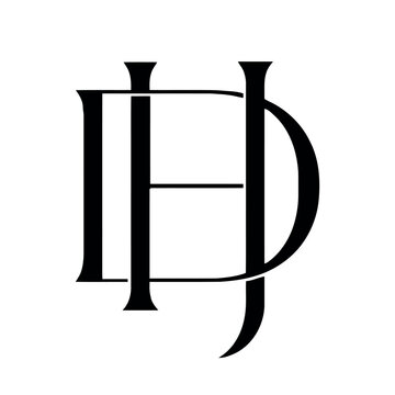 Vector HDJ Logo Design 