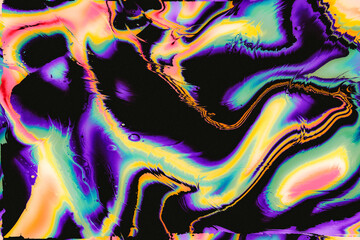 Fluid Art Marbling Paint Textured Background