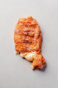 squished xuixo typical from catalonia, spain