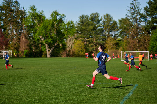 Football soccer player