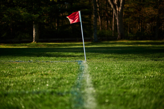 Football soccer field