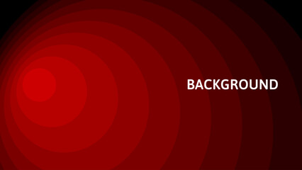 Black and red abstract background with lines and gradient transition, blended rounds, overlay pattern	
