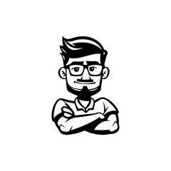 Obraz premium teacher character