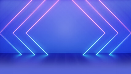 Abstract geometric technology background wallpaper