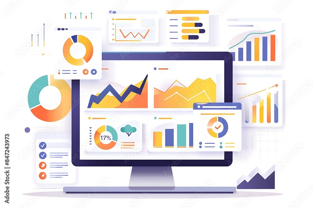 Aufkleber seo insights unveiled, data driven report template