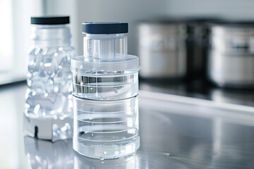 Bottle Sterilizer isolated on a White Background Baby Feeding Appliance Parenting Essential Compact Portable Electric Nursery Accessory Hygienic Convenient Studio Photography