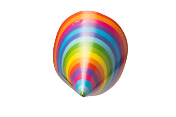 Obraz premium Colorful birthday cap isolated on white background