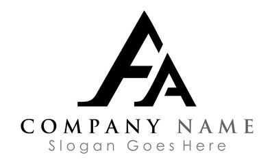 logo letter AA monogram