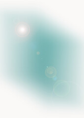 Abstract Green Light Gradient Background lens flare effect, template and marketing material