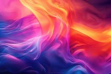 Obraz premium Abstract Swirling Colors