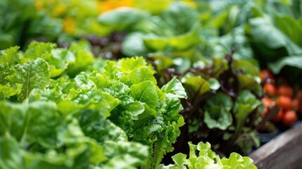 Hydroponic garden for organic vegetables