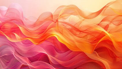 Obraz premium Abstract Colorful Wave Pattern