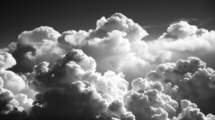 Monochrome clouds